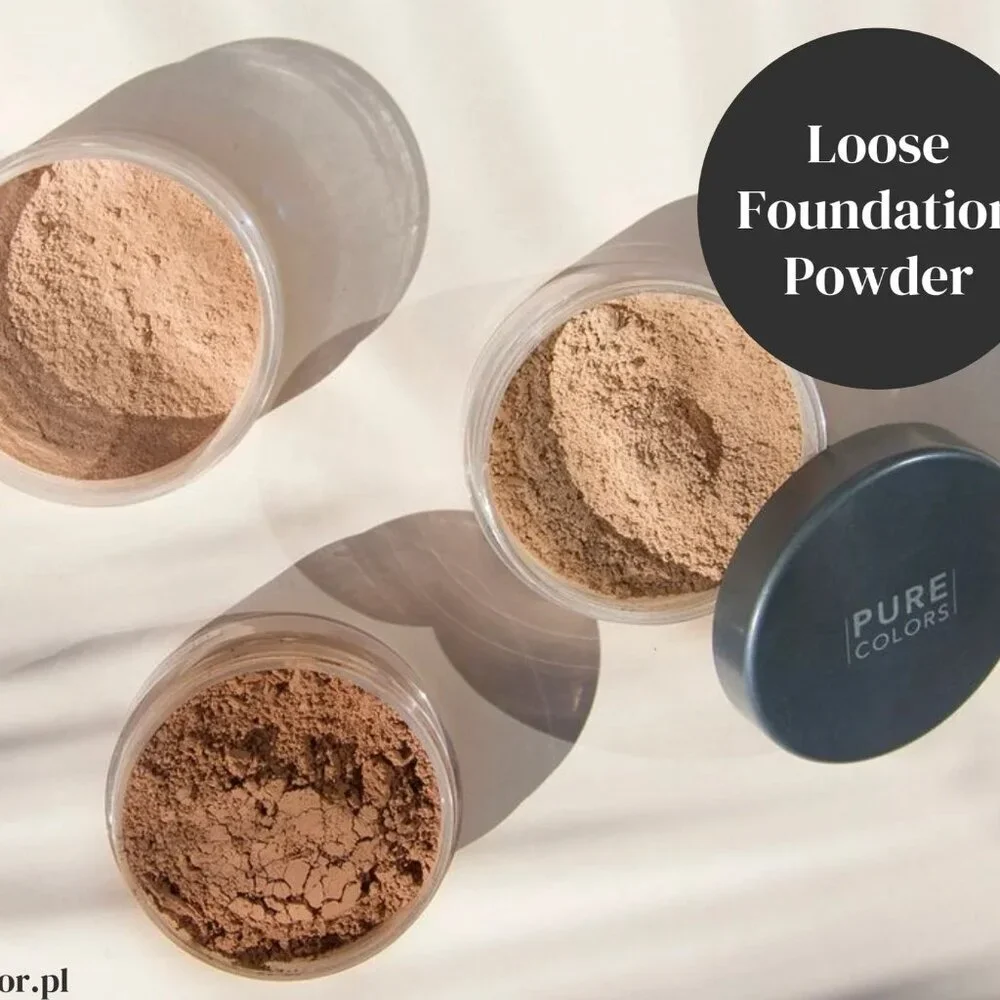 Pure Colors 8 In 1 Loose Face Powder Make Up Foundation